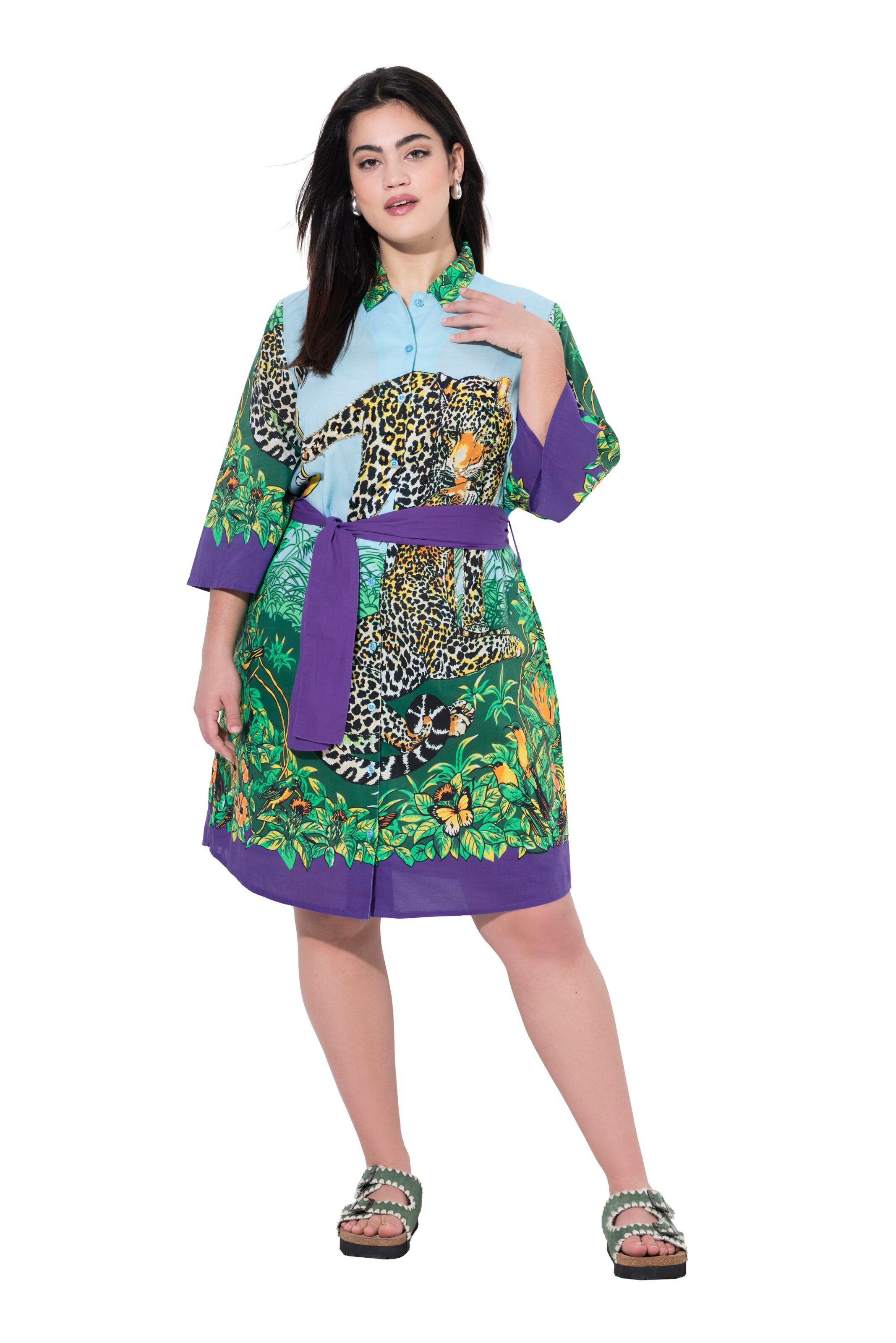 Angel of Style Kleid in Grün: Vorderseite