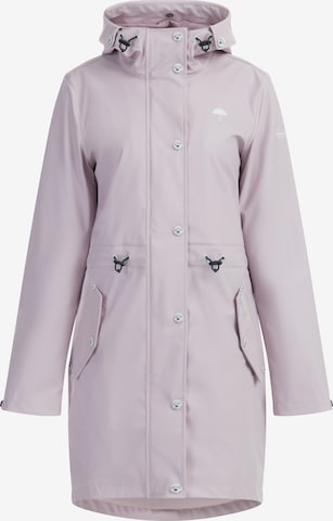 Schmuddelwedda Raincoat 'Bridgeport' in Purple: front