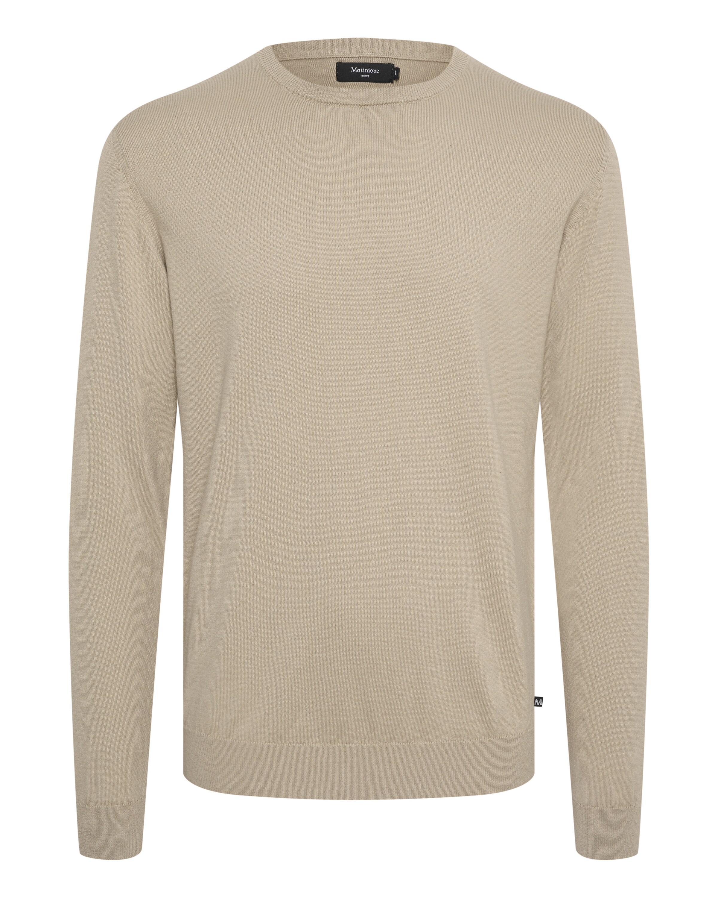 Matinique Pullover 'Jones' in Beige: Vorderseite