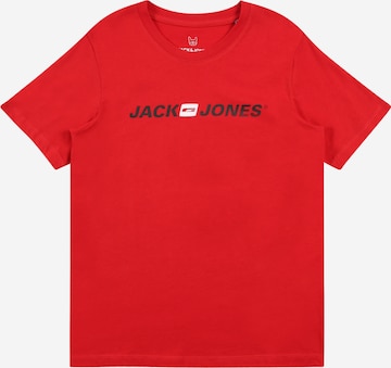 Jack & Jones Junior - Camiseta en rojo: frente