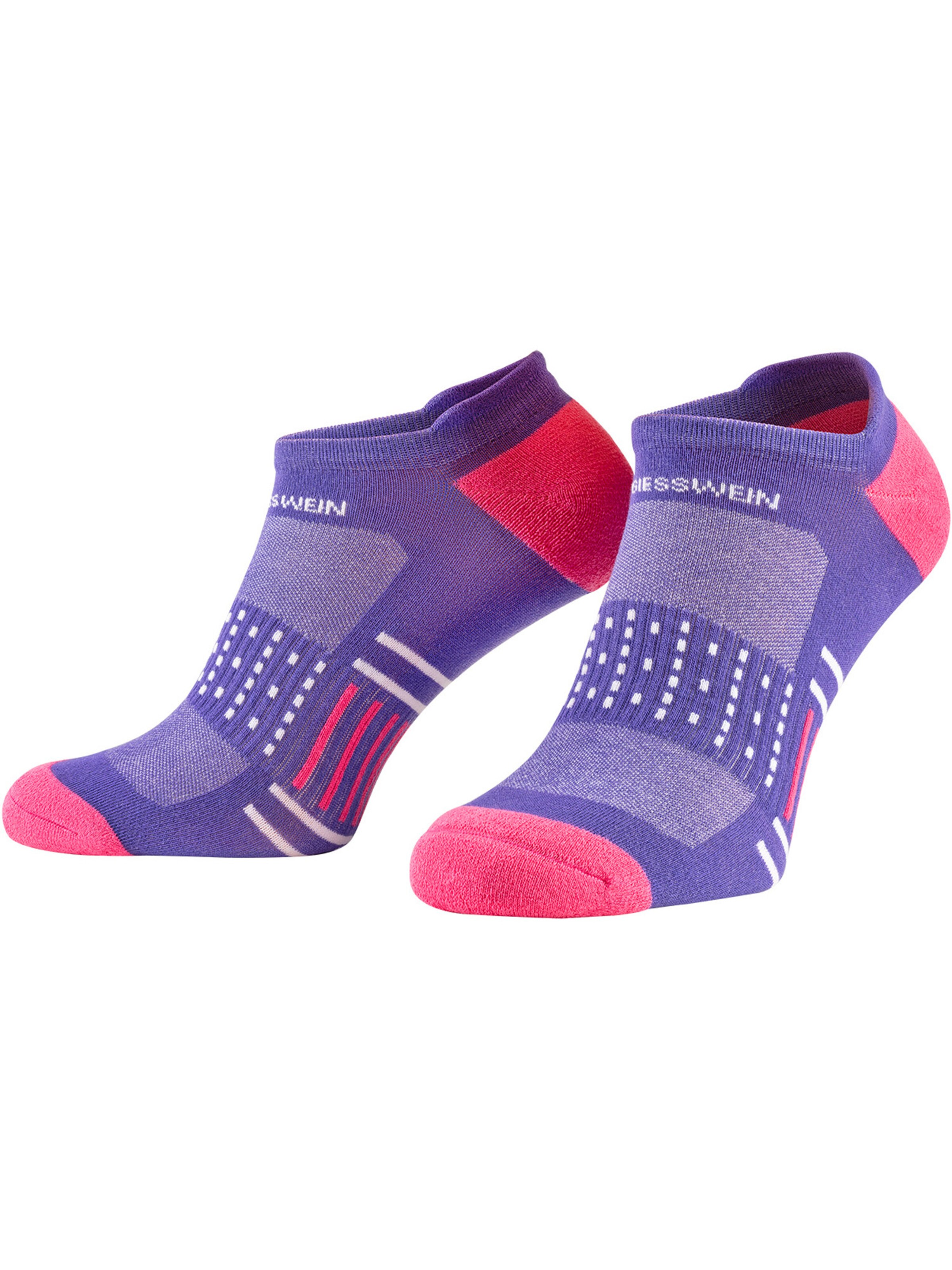 GIESSWEIN Sports socks in Purple