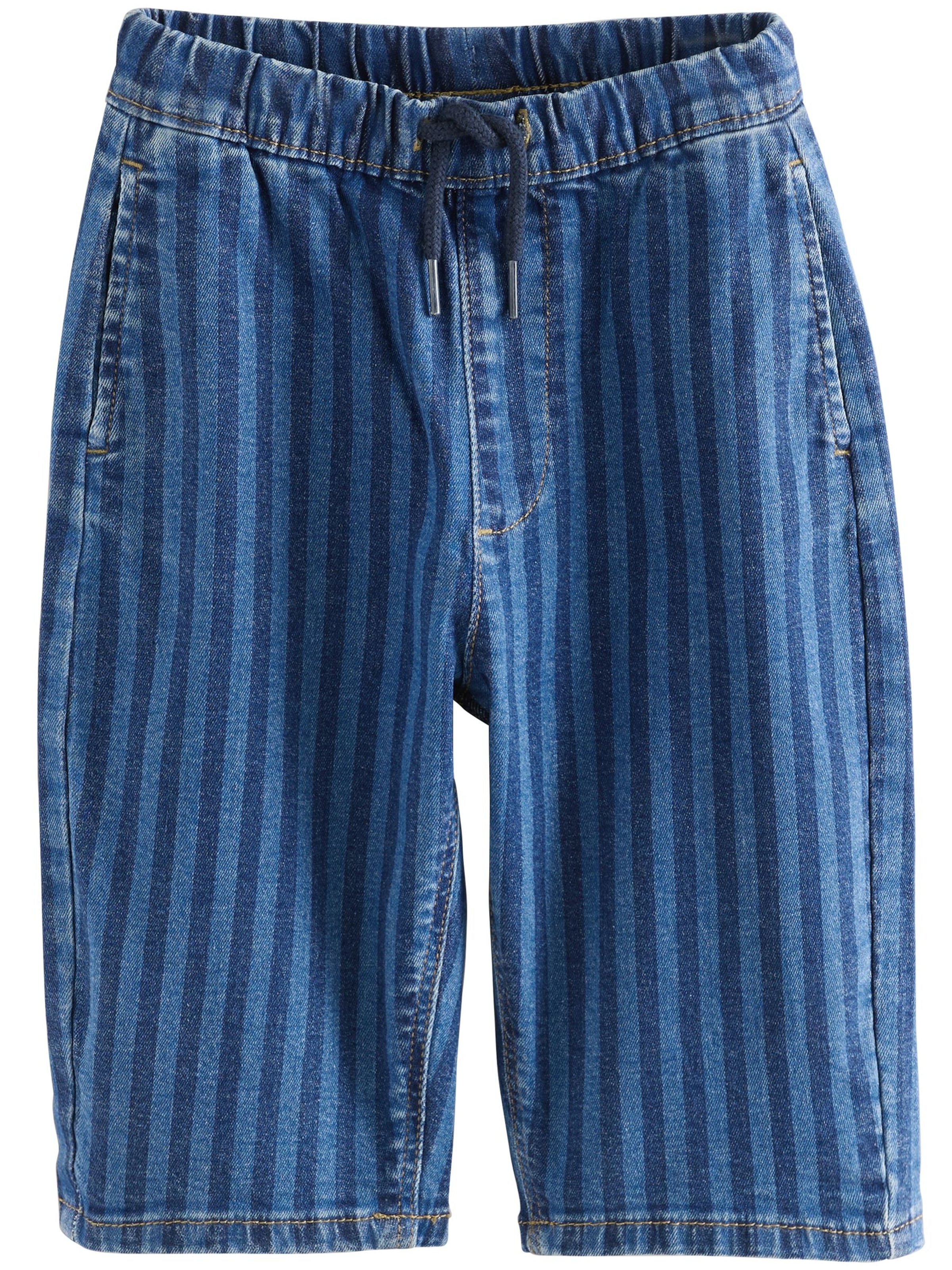 NextWide Leg/ Široke nogavice Traperice - plava boja: prednji dio