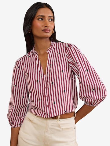 love & roses - Blusa en rojo: frente
