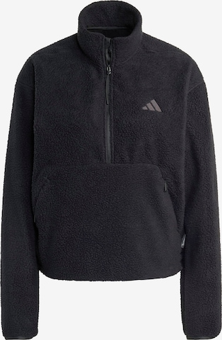 ADIDAS SPORTSWEARSportski pulover - crna boja: prednji dio