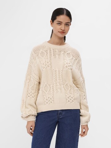 OBJECT Pullover i beige: forside