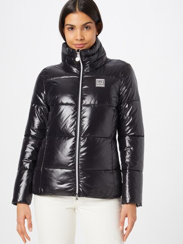 EA7 Emporio Armani Jacke in Schwarz: Vorderseite