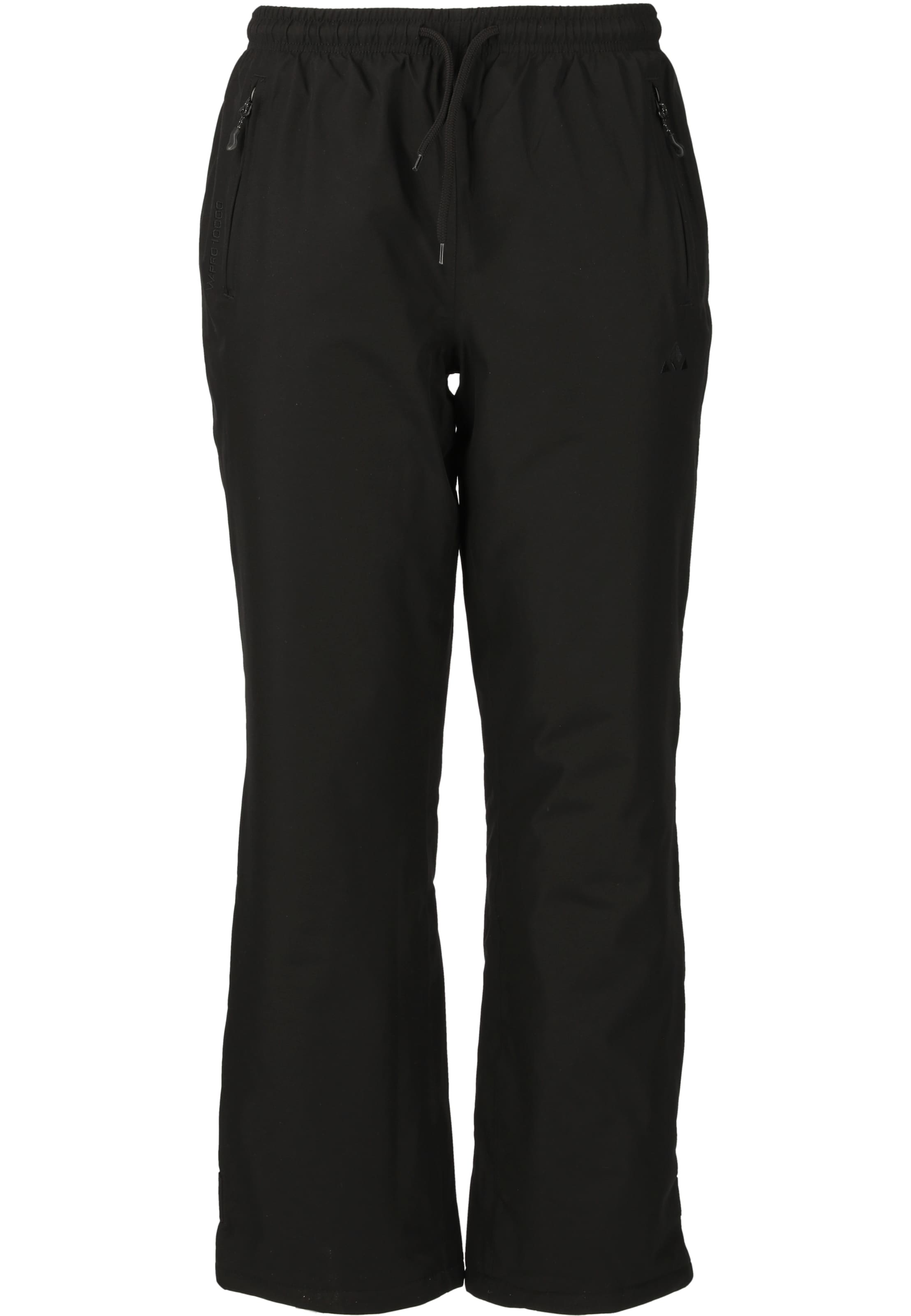Whistler Regular Sportbroek 'Fando V2' in Zwart: voorkant