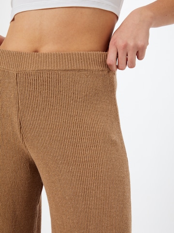 NU-IN Wide leg Pants in Brown