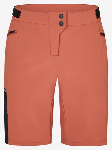 ZIENER Workout Pants 'NEXITA' in Brown: front