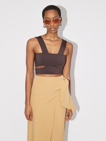 LeGer by Lena Gercke Top 'Lilia' in Brown: front