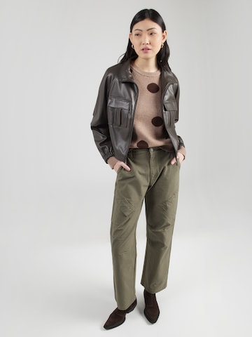 Pullover 'PCOSLA' di PIECES in marrone