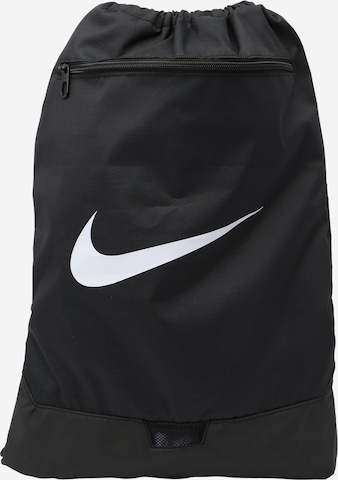 juoda NIKE Sportinis krepšys-maišas: priekis