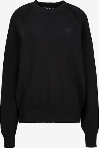 19V69 ITALIA Trui 'Alide' in Zwart: voorkant