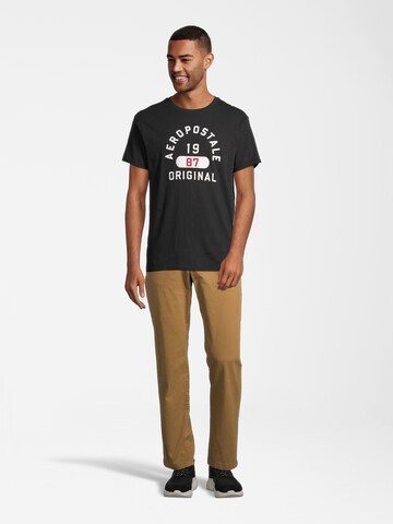 AÉROPOSTALE Slimfit Chino nadrág - barna