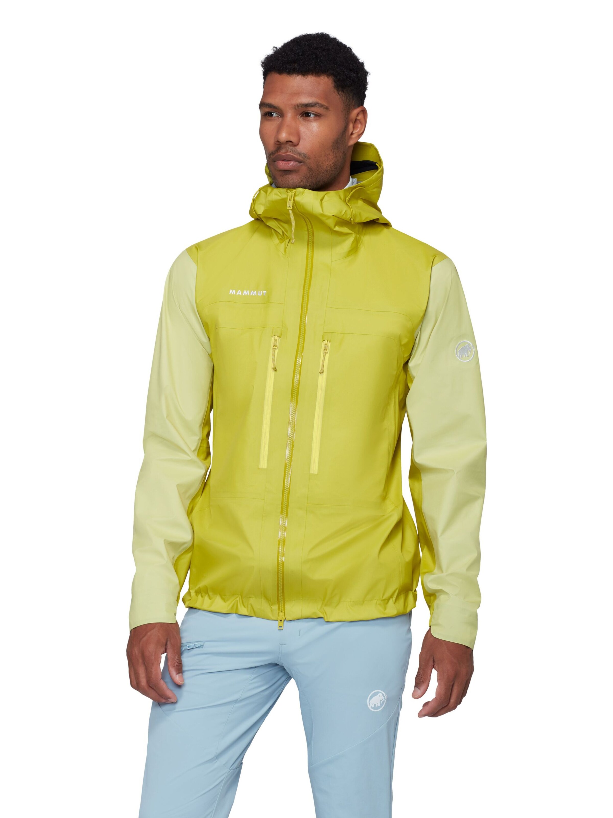 MAMMUT Outdoorjacke in Gelb: Vorderseite