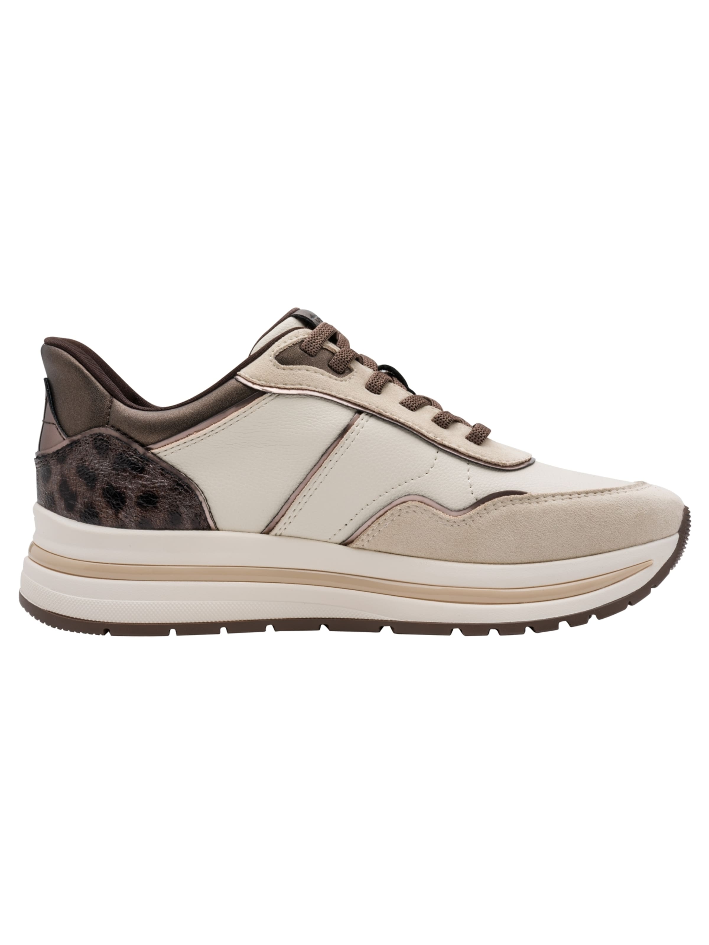 Baskets basses Tamaris en beige