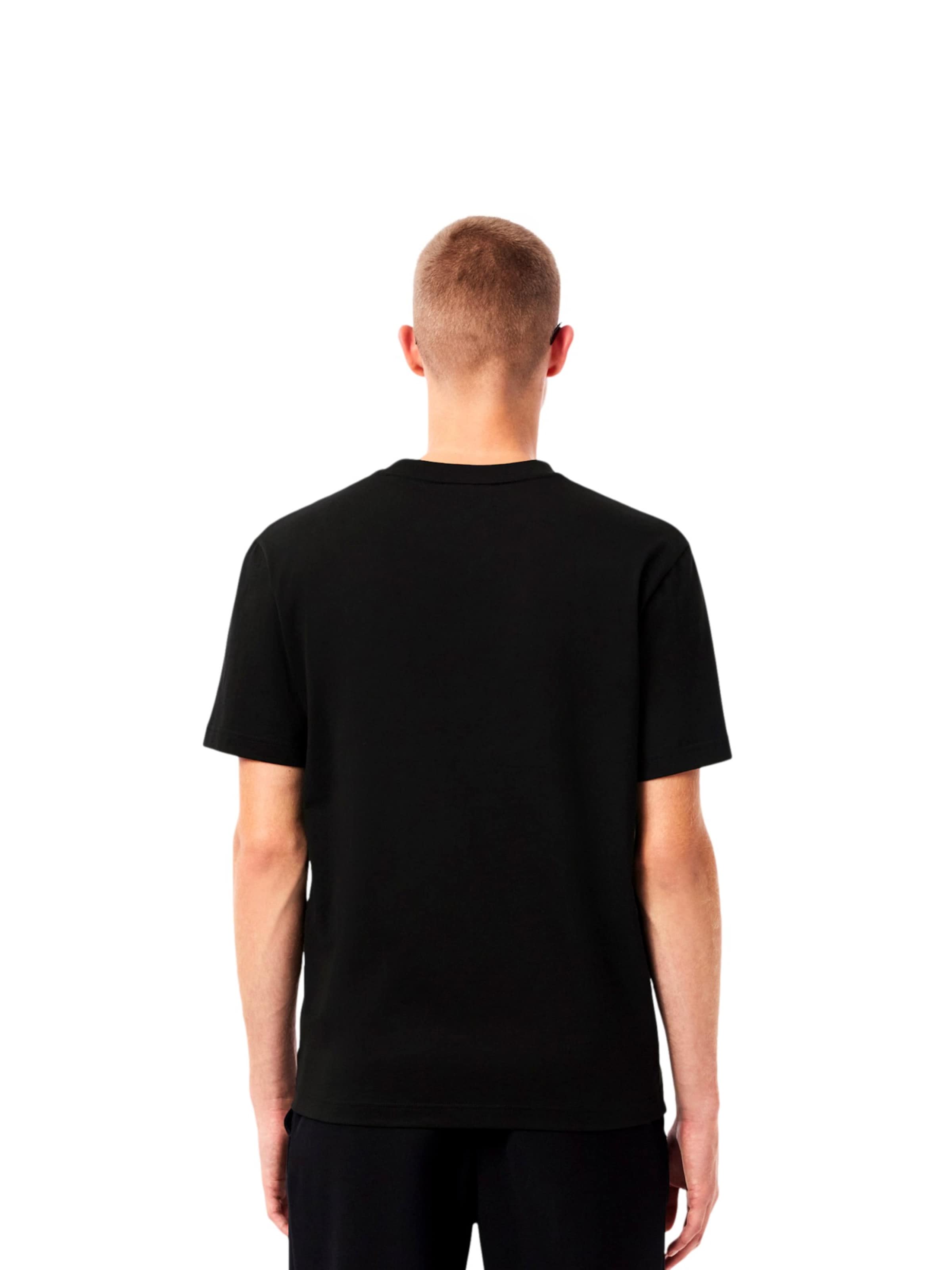 LACOSTE Shirt in Zwart