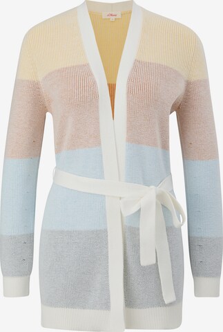 s.Oliver Knit Cardigan in Mixed colors: front