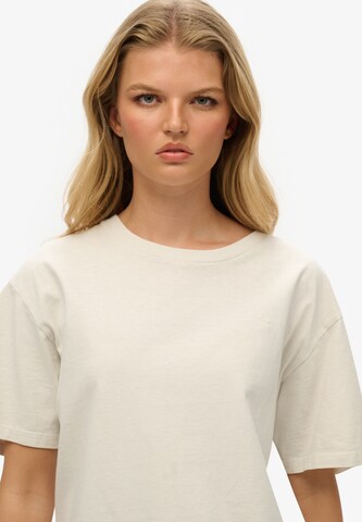 Superdry Oversized shirt in Beige