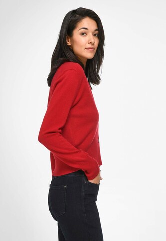 include Knit Cardigan in Red