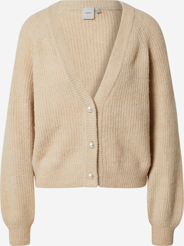 ICHI Strickjacke 'Marin' in Beige: predná strana