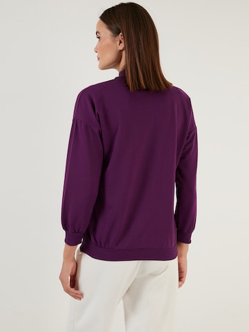 Sweat-shirt LELA en violet