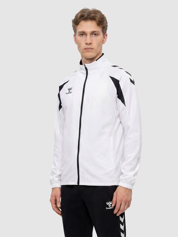 Veste de survêtement Hummel en noir : devant