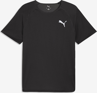 PUMA Toiminnallinen paita 'Lightspeed' värissä musta / valkoinen, Tuotenäkymä