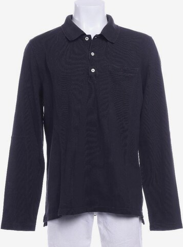 Baldessarini Freizeithemd / Shirt / Polohemd langarm XL in Schwarz: predná strana