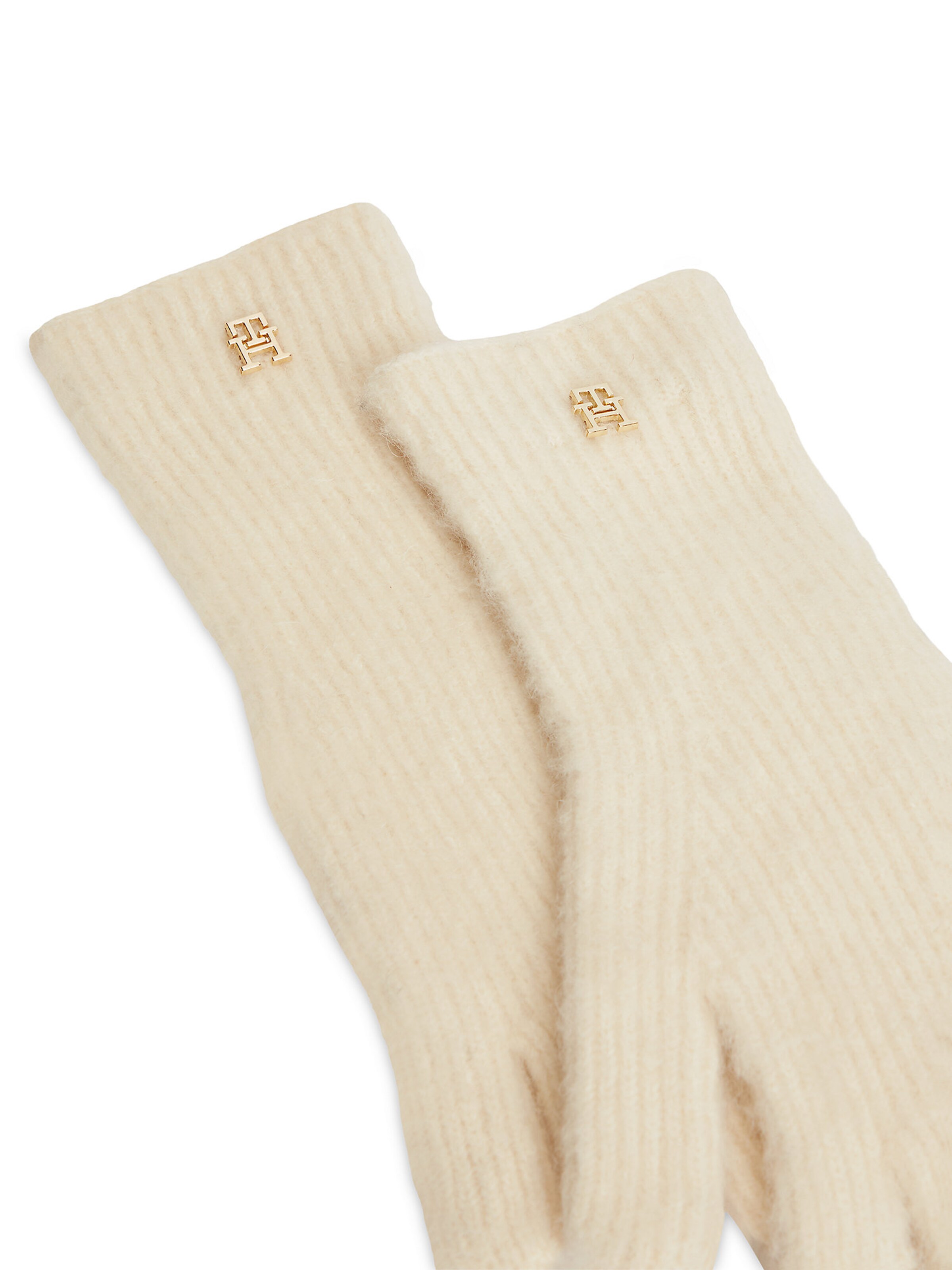 TOMMY HILFIGER Fingerhandschuhe 'Elevated Chic' in Beige