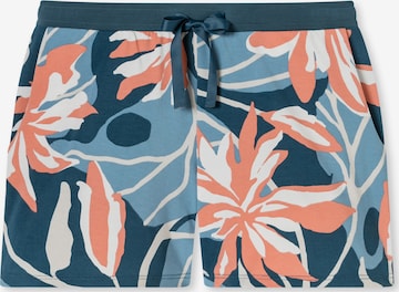 Pantalon de pyjama ' Mix & Relax ' SCHIESSER en bleu : devant
