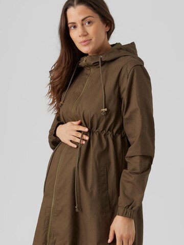 MAMALICIOUS Between-seasons parka 'Mila' in Brown