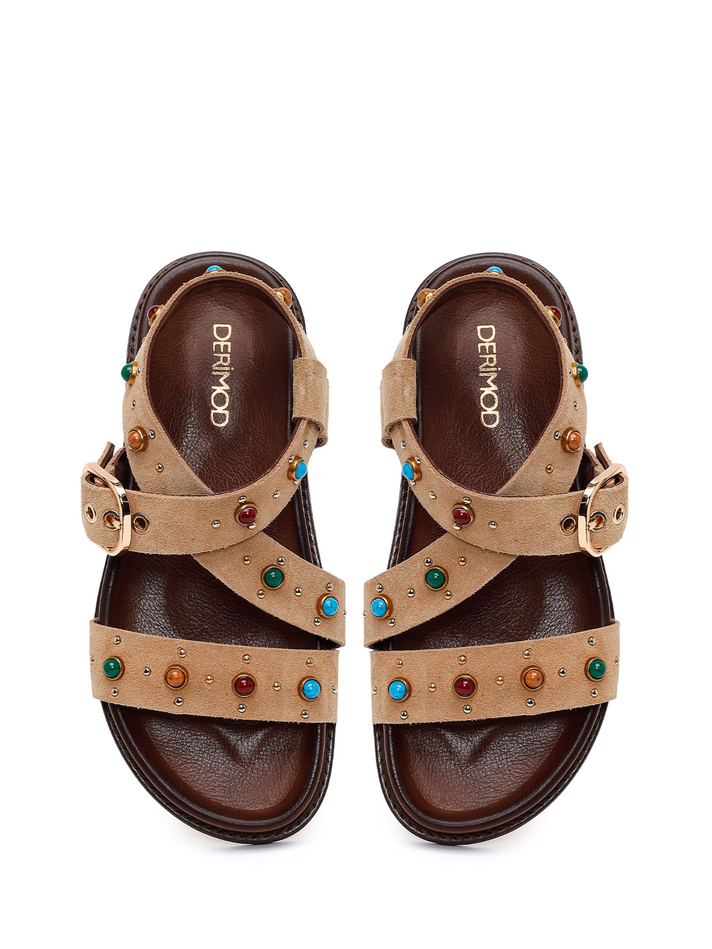 Derimod Sandaal in Beige
