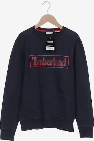 TIMBERLAND Sweatshirt & Zip-Up Hoodie in S in Blue: front