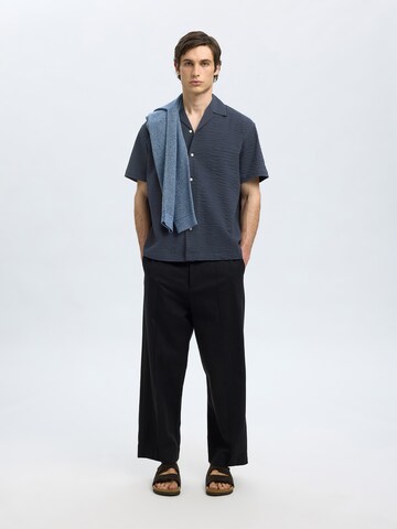 SELECTED HOMME Comfort Fit Риза 'SLHAce' в синьо