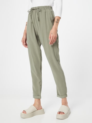 Dorothy Perkins Tapered Pants in Green: front