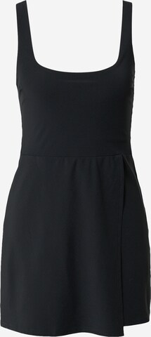 Rochie de la Abercrombie & Fitch pe negru: față