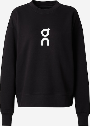 OnSportska sweater majica 'Club' - crna boja: prednji dio