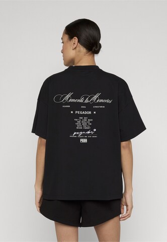 Pegador Shirt 'Monsaraz' in Zwart: voorkant