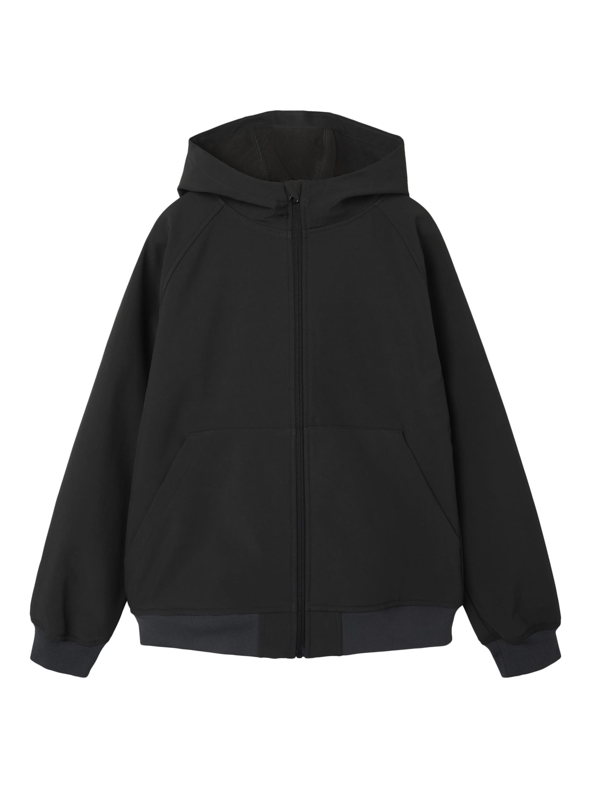 Veste outdoor LMTD en noir : devant