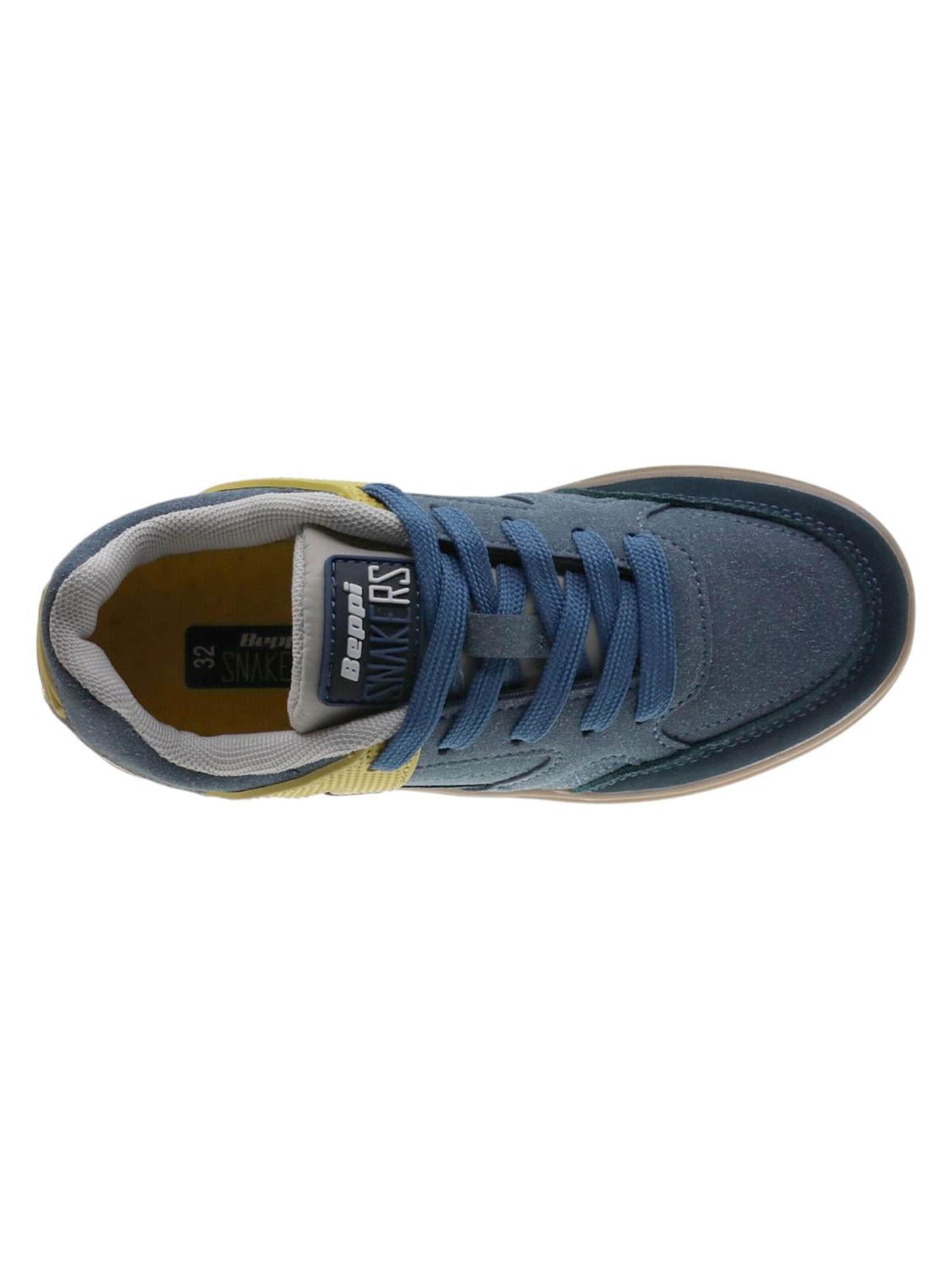 Baskets Beppi en bleu