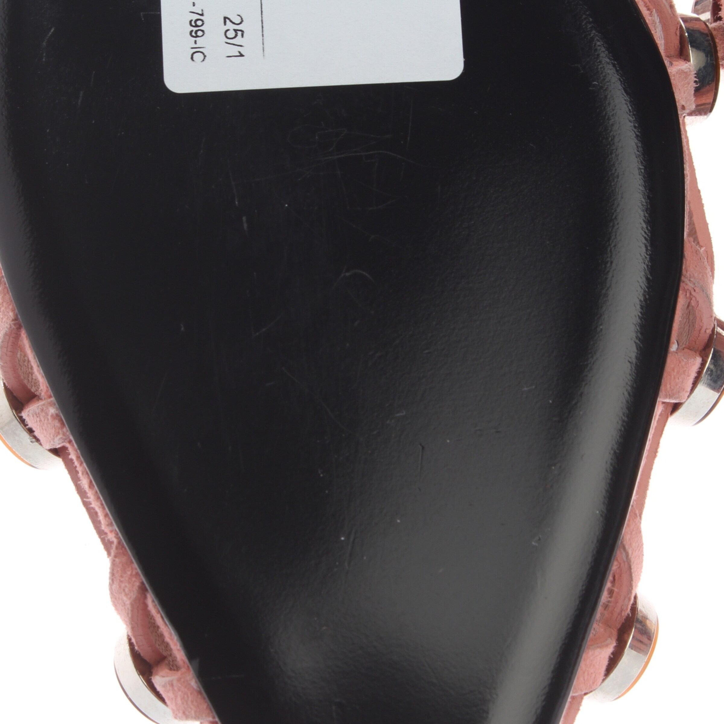 The Attico Flats & Loafers in 40 in Pink