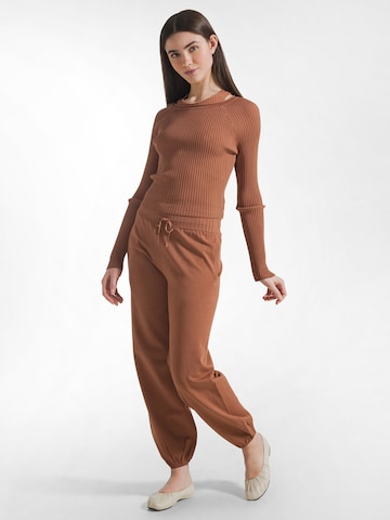 DEHA Tapered Sporthose in Braun