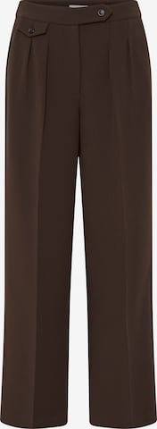 b.young Regular Bügelfaltenhose in Braun: Vorderseite