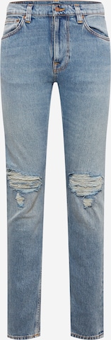 Coupe slim Jean 'Lean Dean' Nudie Jeans Co en bleu : devant