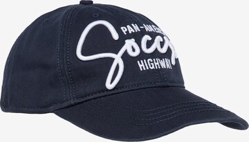 Soccx Athletic Cap in Blue: front