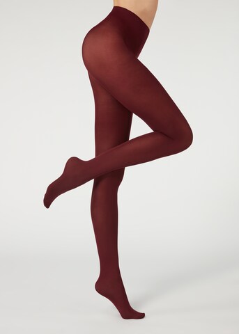 CALZEDONIA Tights in Red