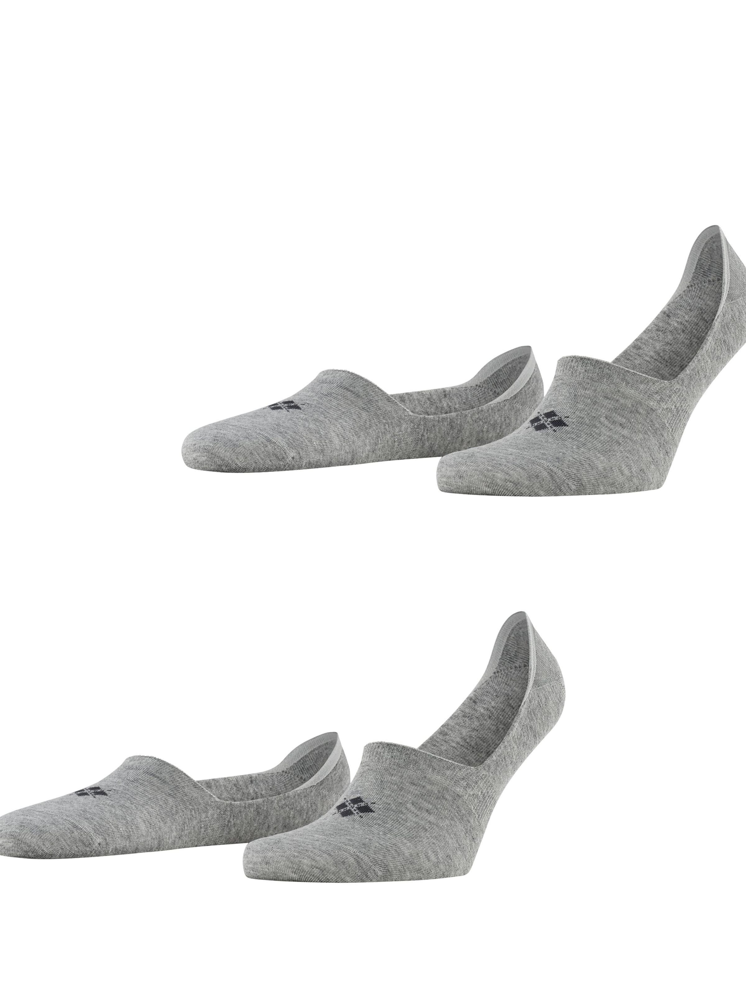 BURLINGTON Füßlinge 'Everyday 2-Pack'‌‌‌‌‌‌‌‌‌‌ in Grau: Vorderseite