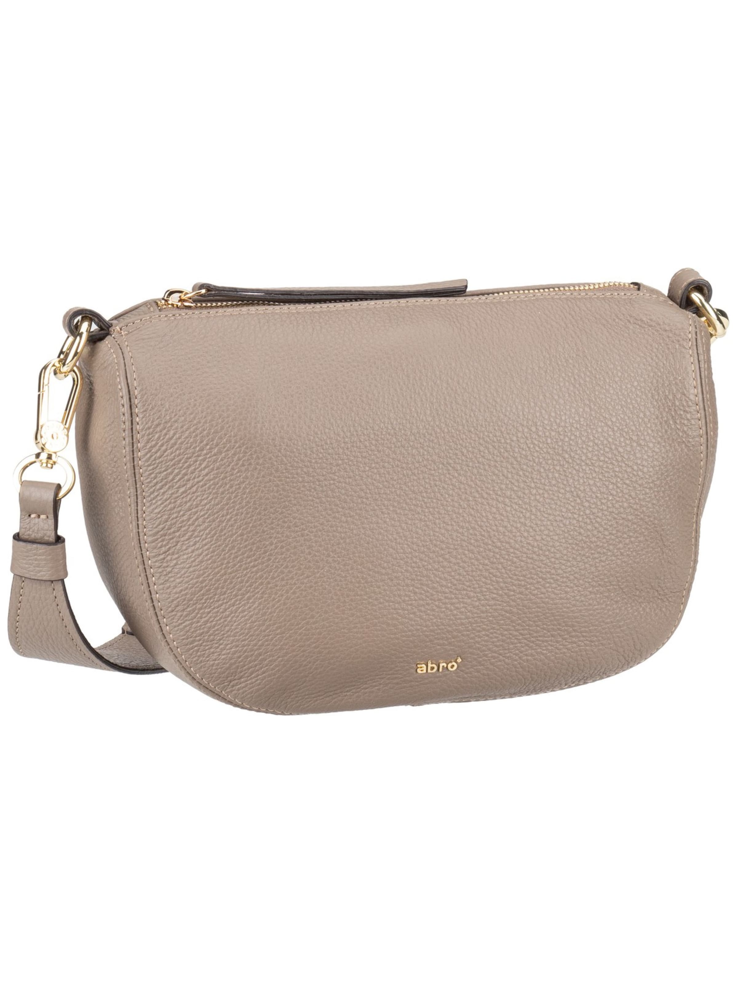 ABRO Crossbody Bag 'Mina' in Brown: front
