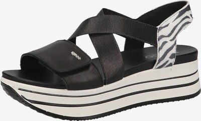 IGI&CO Sandale in schwarz / weiß, Produktansicht